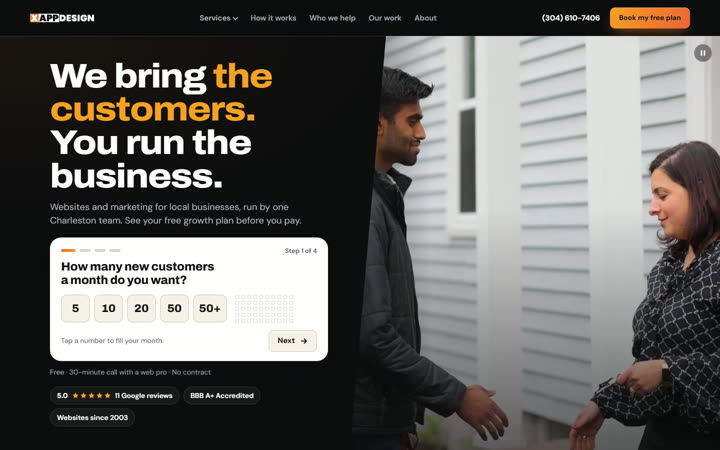 Home page of the XAPP Design preview